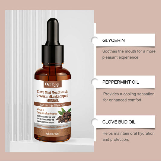 Clove Mint Tonsil stone Oil