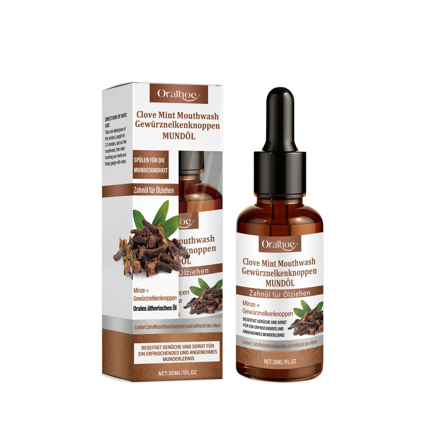 Clove Mint Tonsil stone Oil