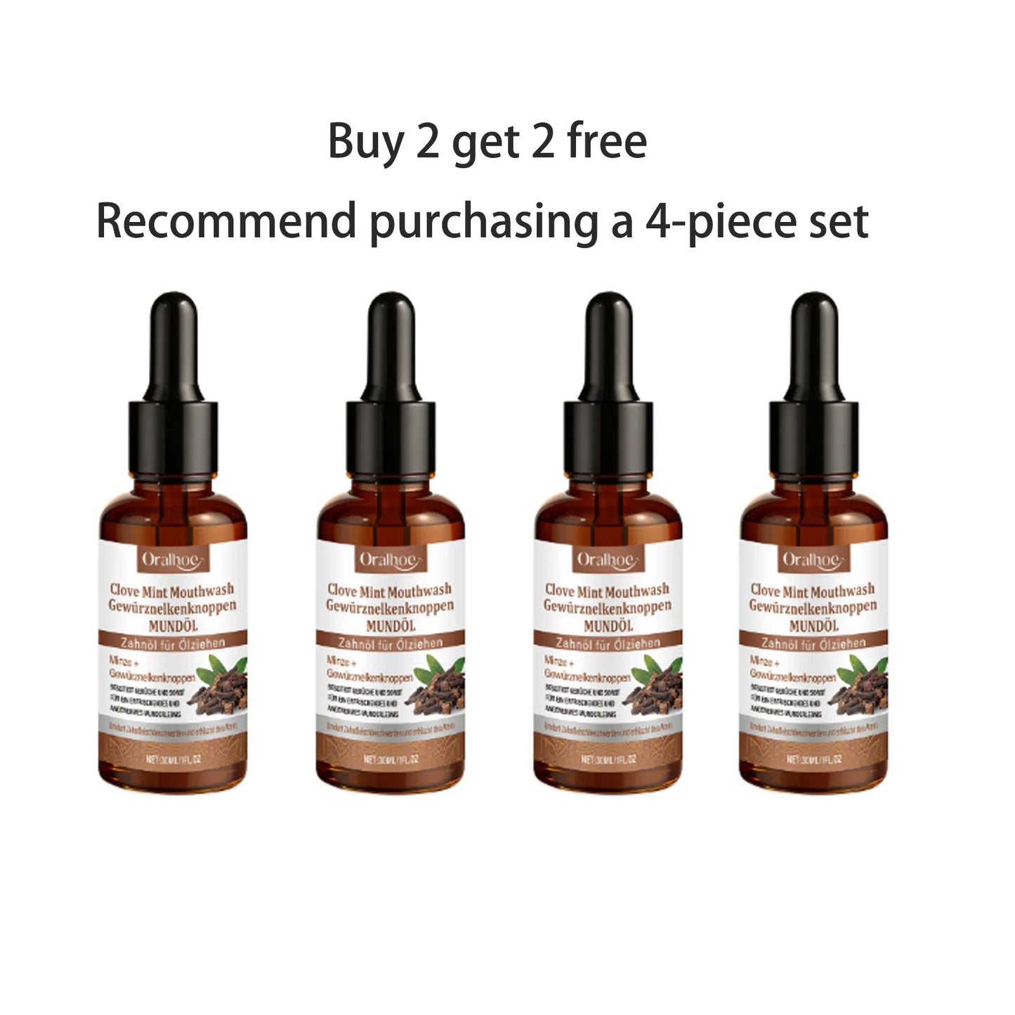 Clove Mint Tonsil stone Oil
